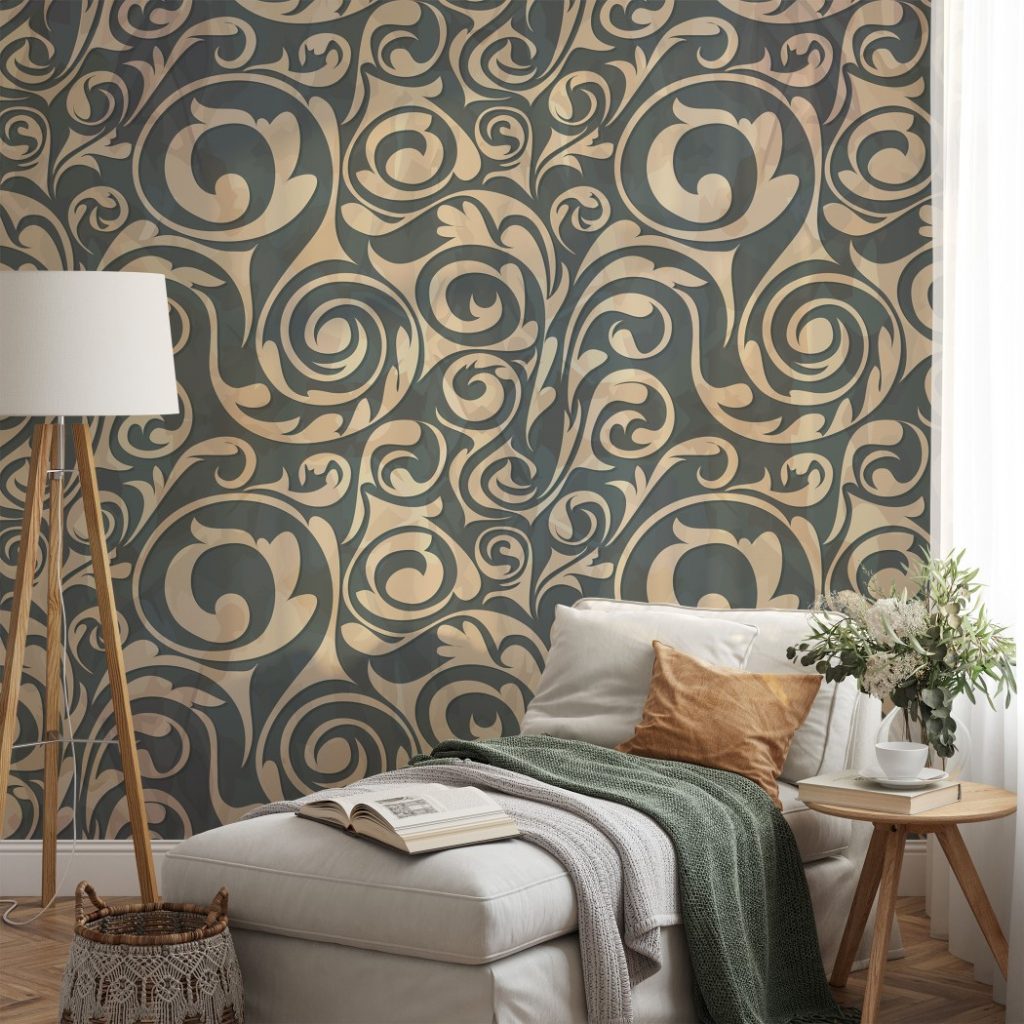 Traditional old ornaments - Wall Mural, PVC free Wall Covering