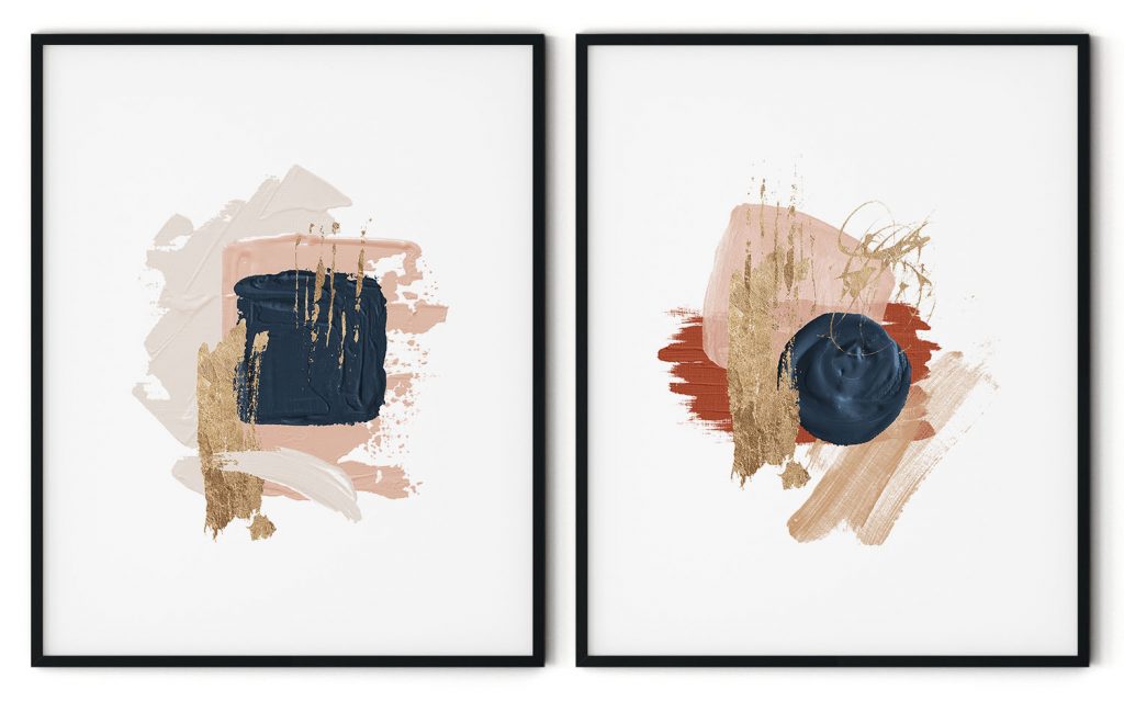 Beauty of elegant azure