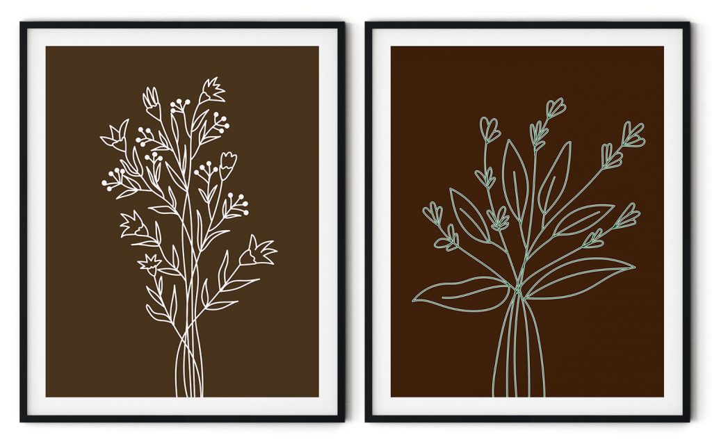 Wild flowers of lily