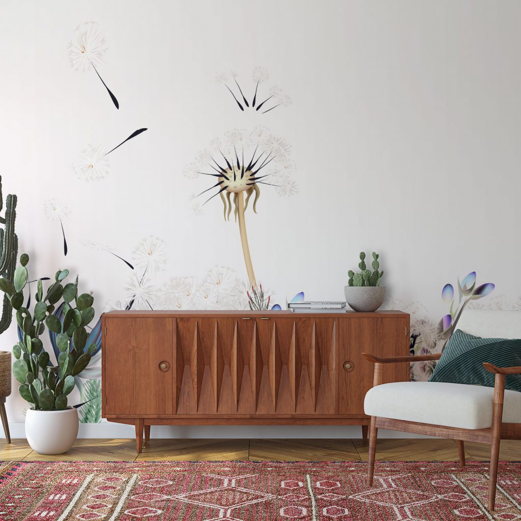 Make A Wish - Wall Mural, PVC free Wall Covering