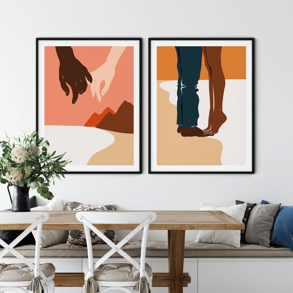 Love Is In The Air Wall Art, Hanging Wall Decor, Home Decor