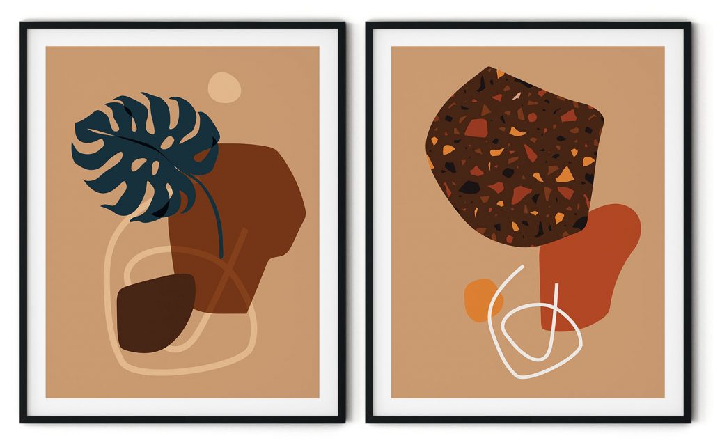 Broken Rocks & a Leaf