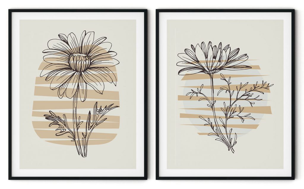 The flourishing sunflower