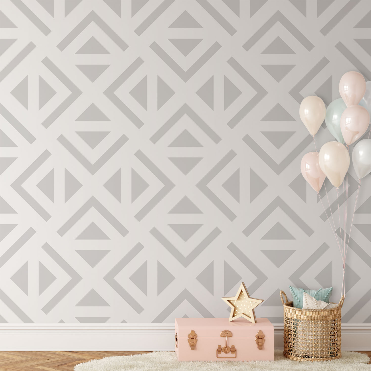 The Grid Wall Mural, PVC free Wall Covering Wall Murals, Wall Paper