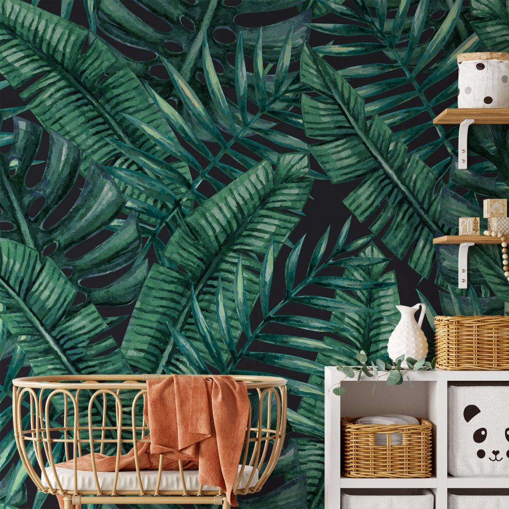 Lush Greens Wall Mural, PVC free Wall Covering Wall Murals, Wall