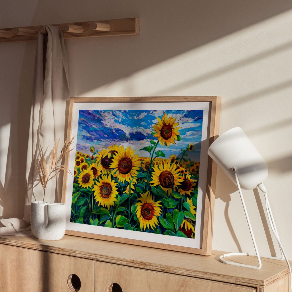 Sunflower Everywhere - Wall Art, Hanging Wall Decor, Home Decor