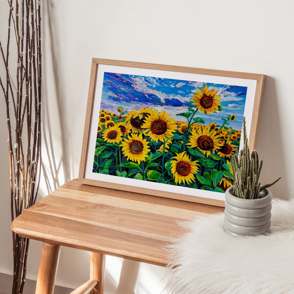 Sunflower Everywhere - Wall Art, Hanging Wall Decor, Home Decor