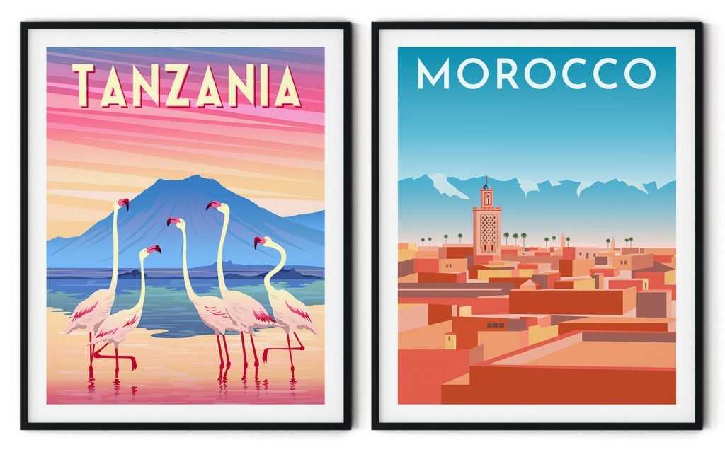 African safari vs marrakesh cities