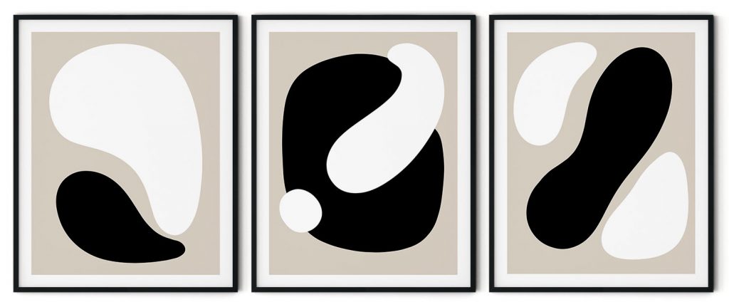 Blend of Black and White