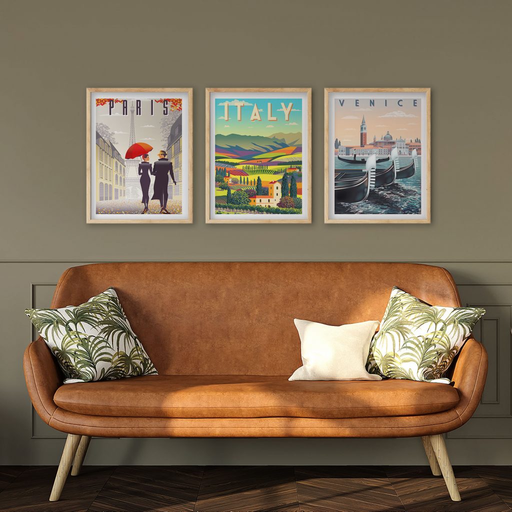 Art Deco Paris Italy Venice – Wall Art