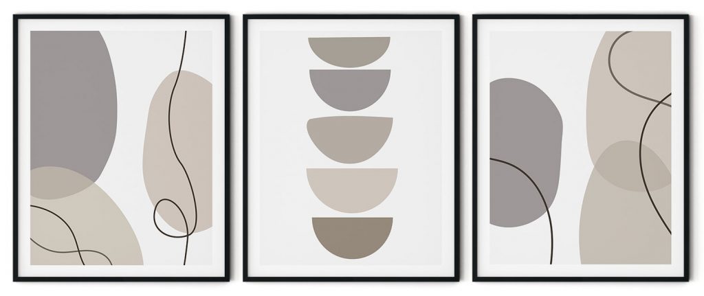 Minimalistic spasmodic figures