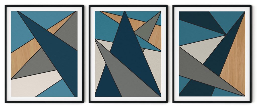 Symmetrical figurative abstract