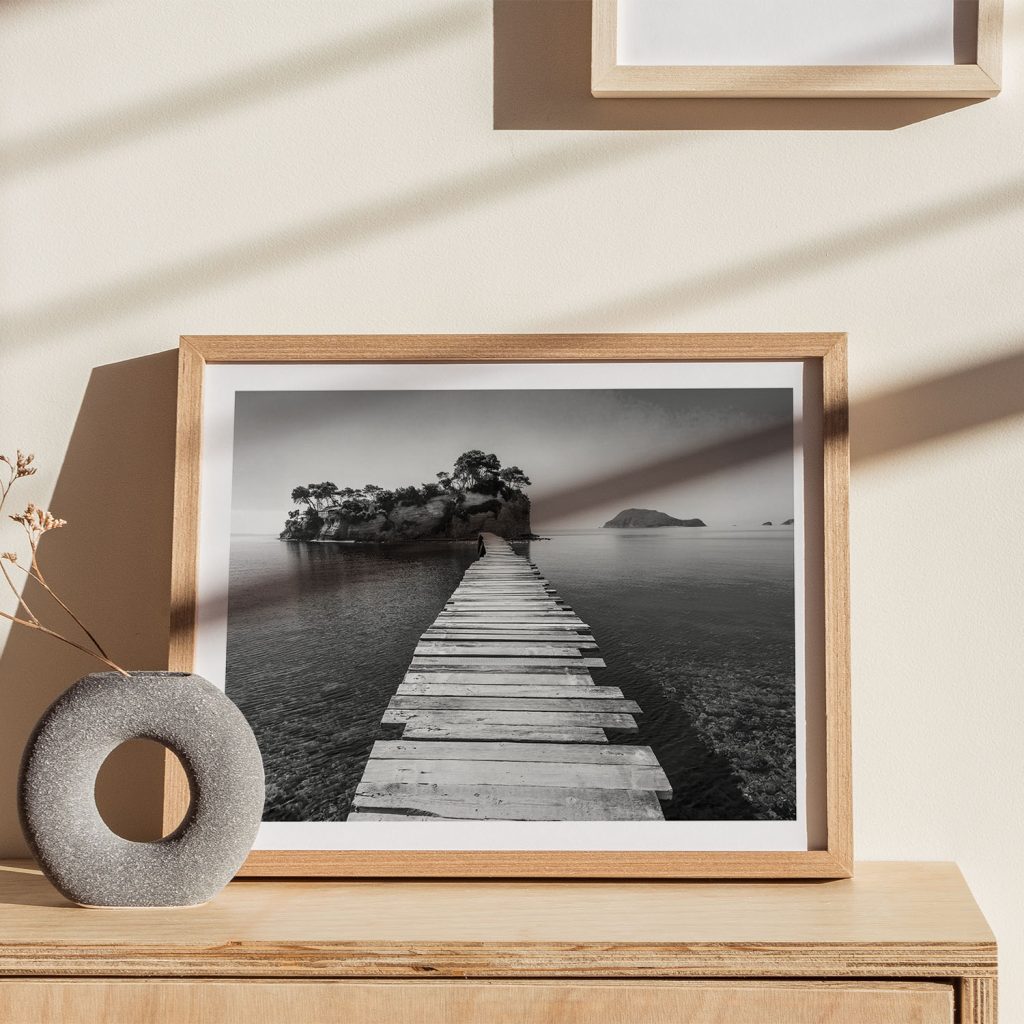 Nature Pier to Tree Island – Wall Hanging