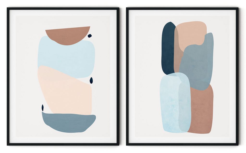 Ornate geometric boho abstract