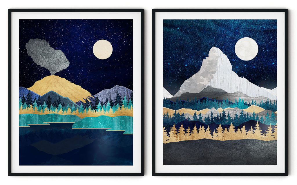 Poles Apart But Connected By Moon