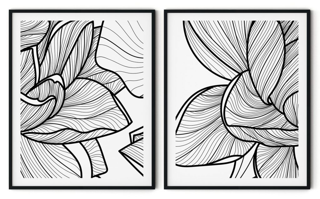 Gorgeous digital flowers