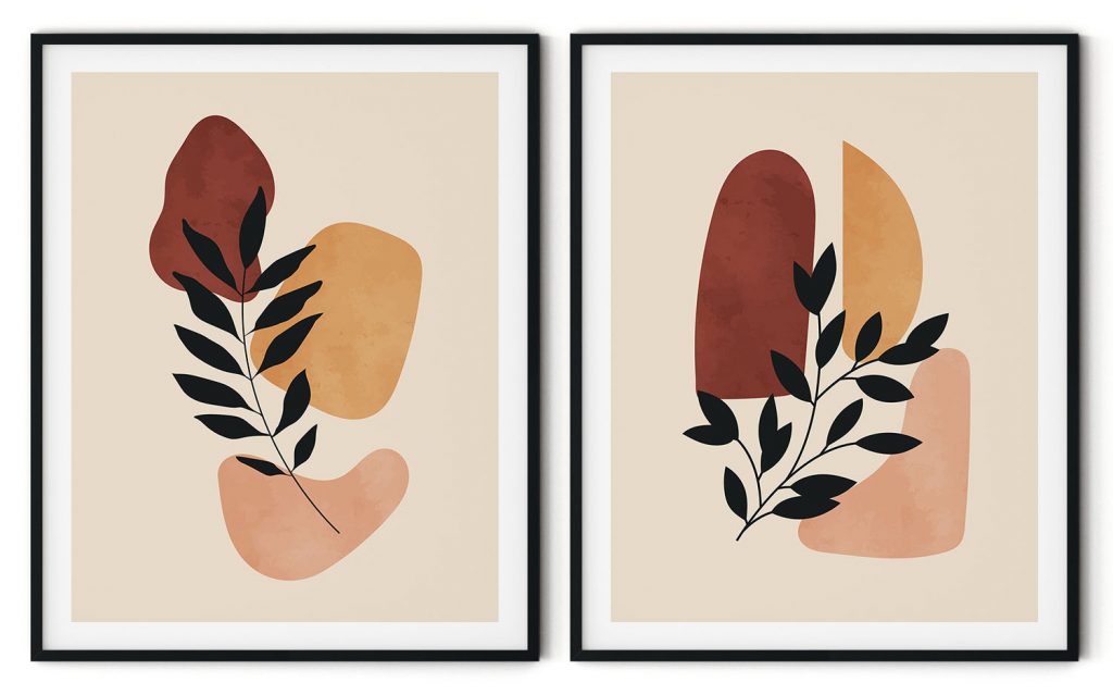 Figurative boho botanical