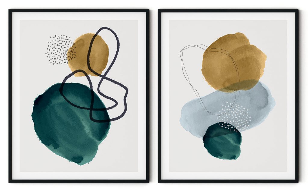 Component splotch abstract