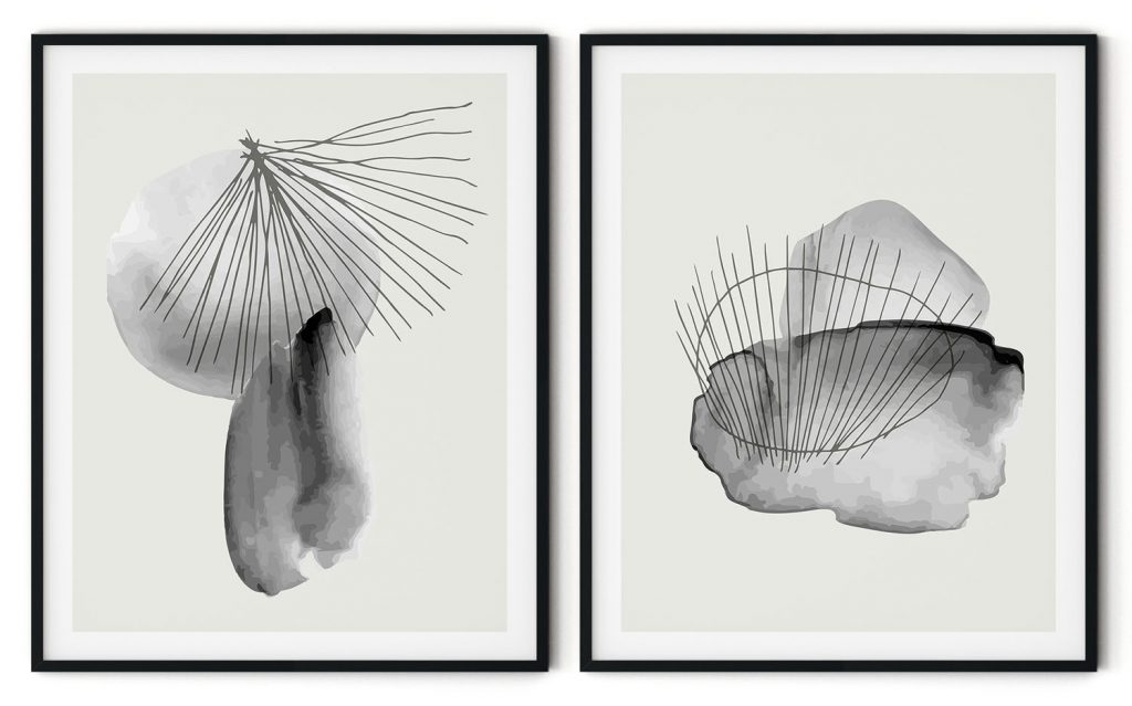 Animalistic blob abstract