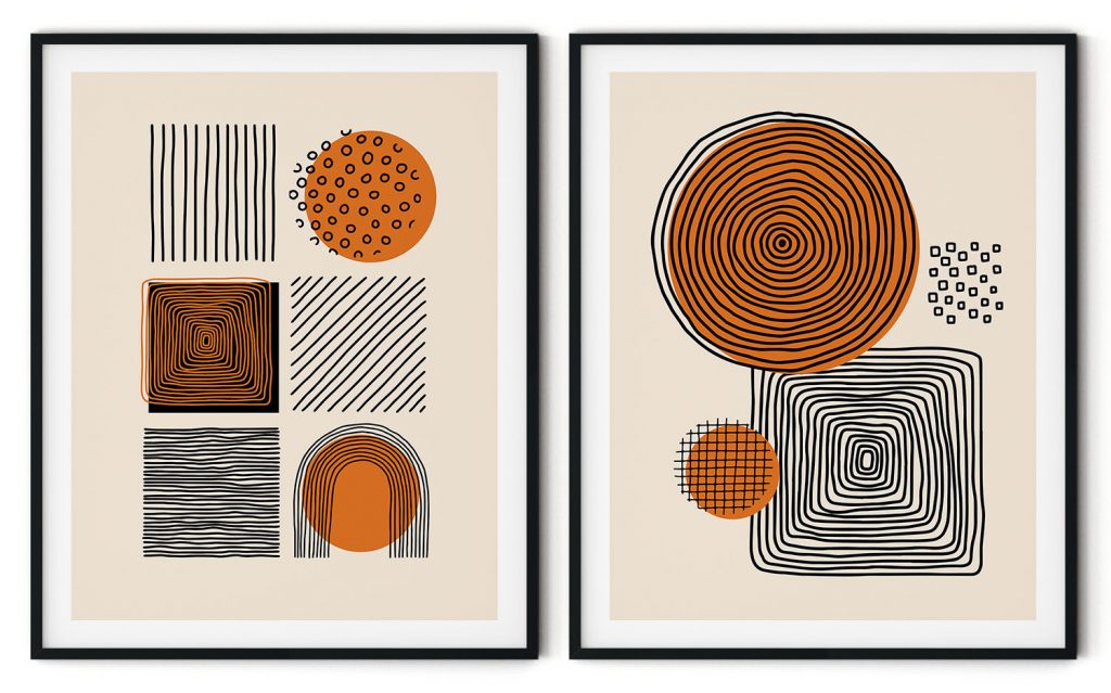 Modern contemporary abstruse