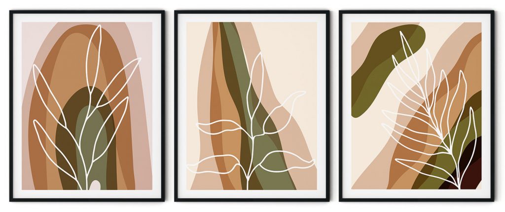 Beautiful wheat plant