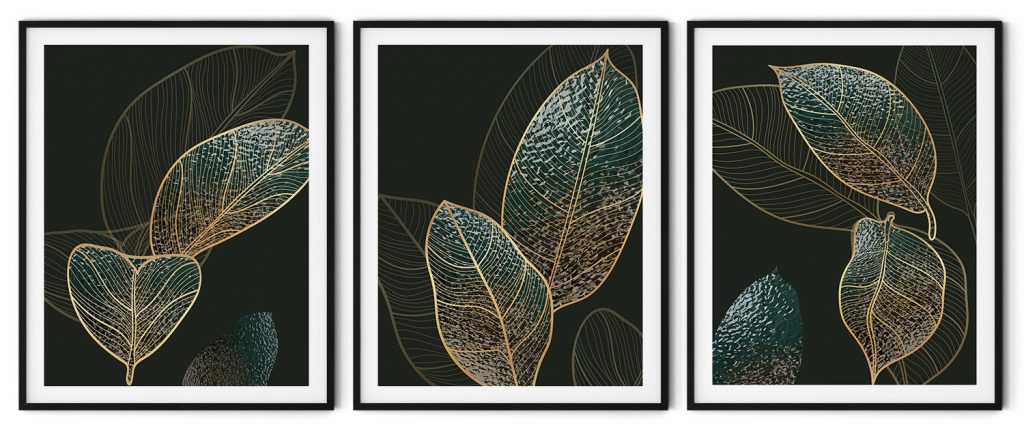 Falling leaves of winter