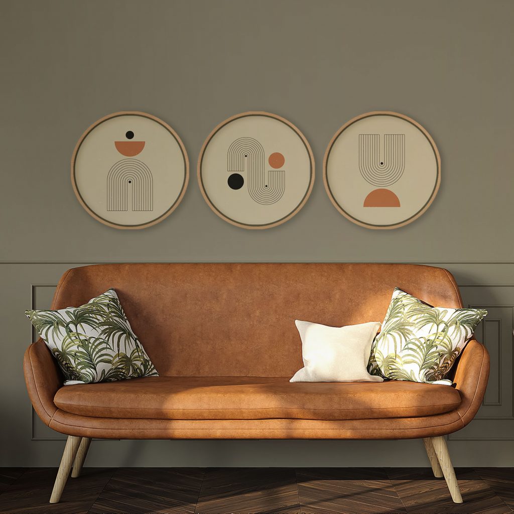 Minimalist Geometric Arches and Circles – Home Decor