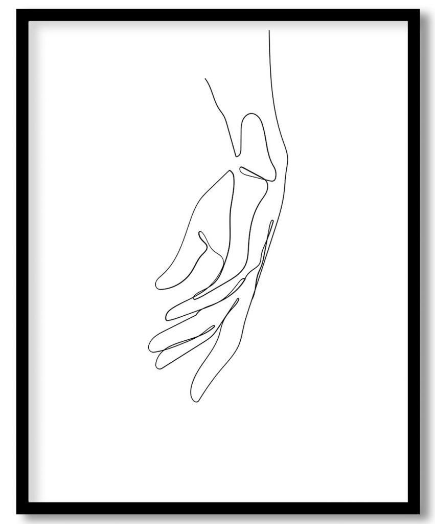 Hand line drawing