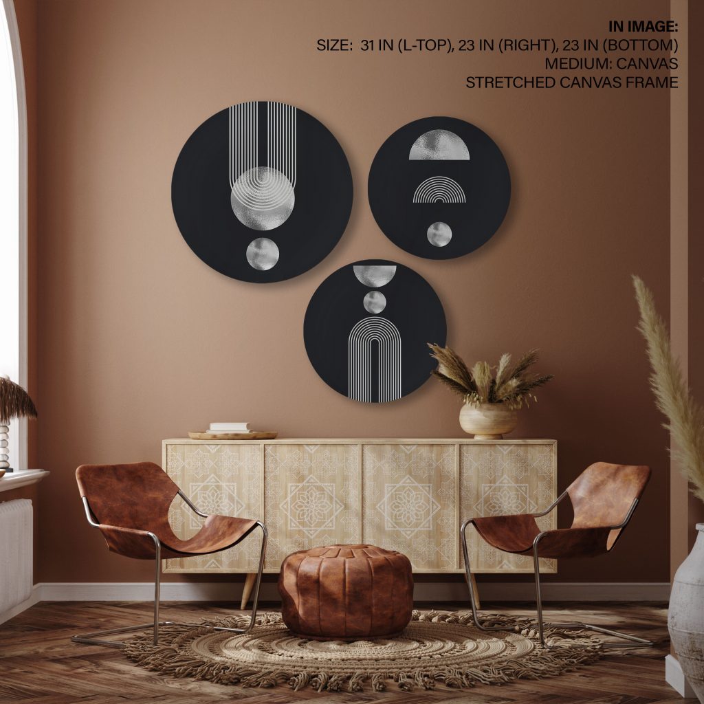 Minimalist Abstract Geometry – Wall Hanging