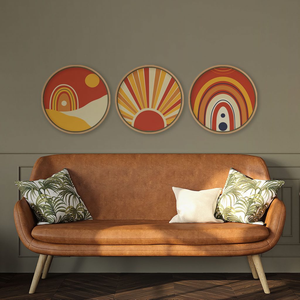 Bohemian Sun Rainbow Landscapes – Home Decor