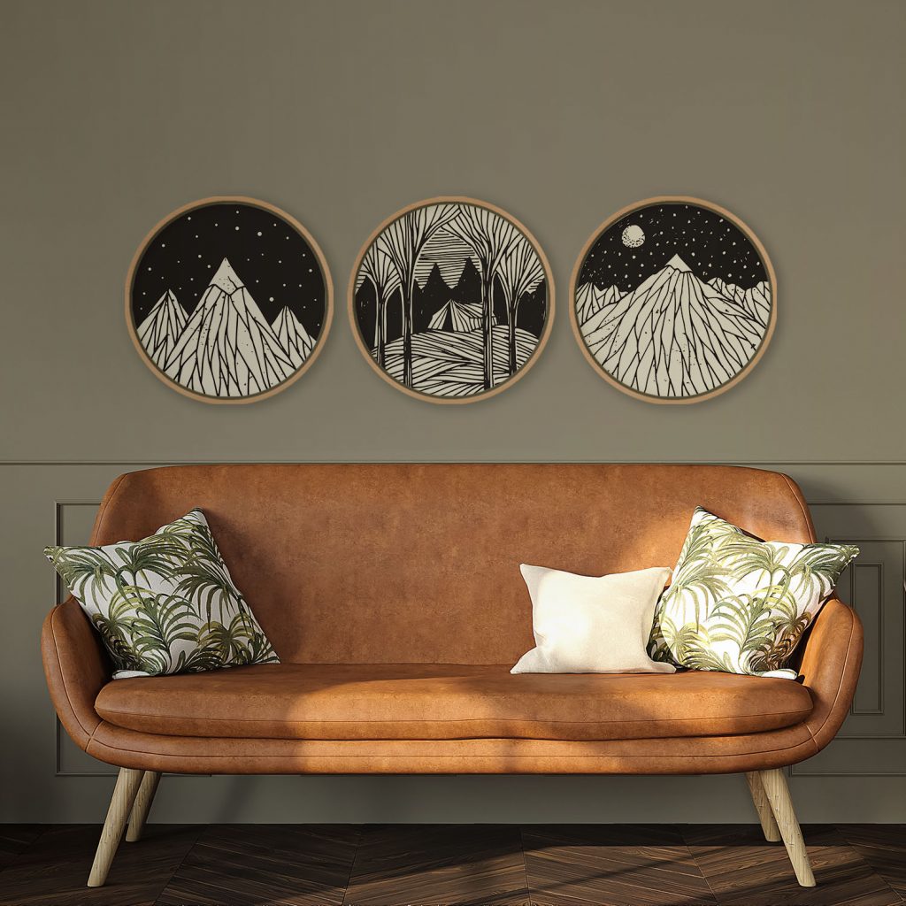Nature Mountains Forest Tent – Home Decor