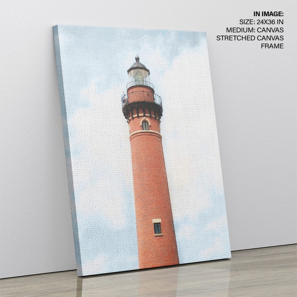 Lighthouse Colour Photography, Coastal Beach Decor, Nautical Wall Art