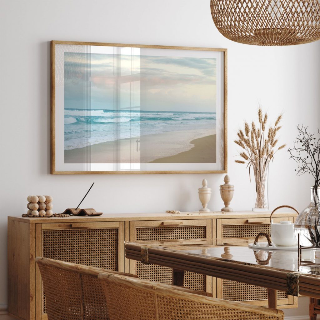 Nature Ocean Waves Beach Sky – Wall Art