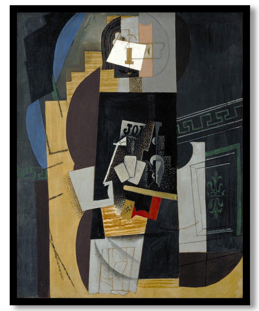 L'Homme aux cartes by Pablo Picasso