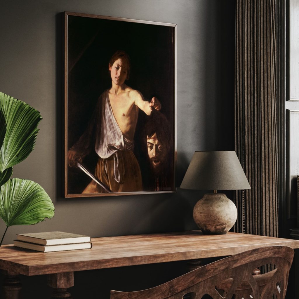 David with the Head of Goliath by Caravaggio