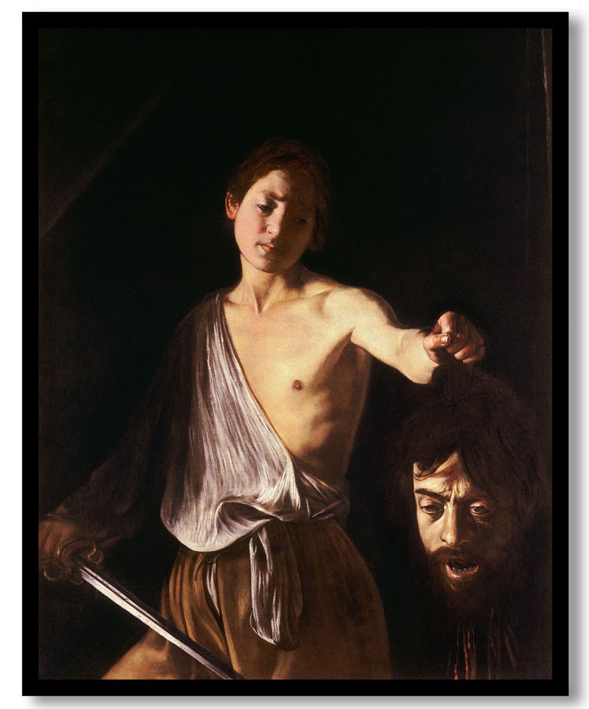 David with the Head of Goliath by Caravaggio