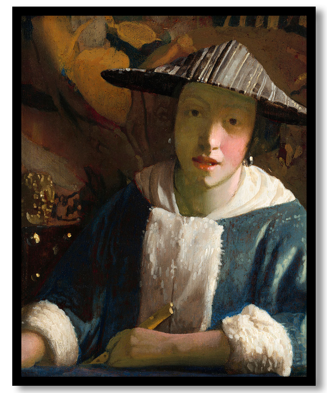 Johannes Vermeer Self Portrait