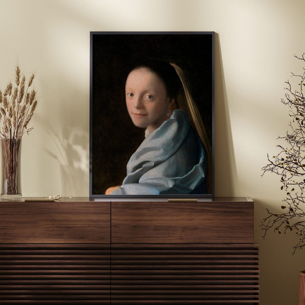 Portrait of a Young Woman by Johannes vermeer