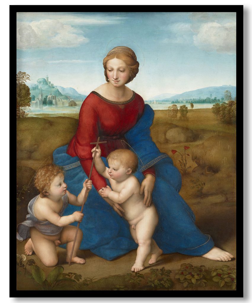Raphael Madonna in the Meadow by raphael