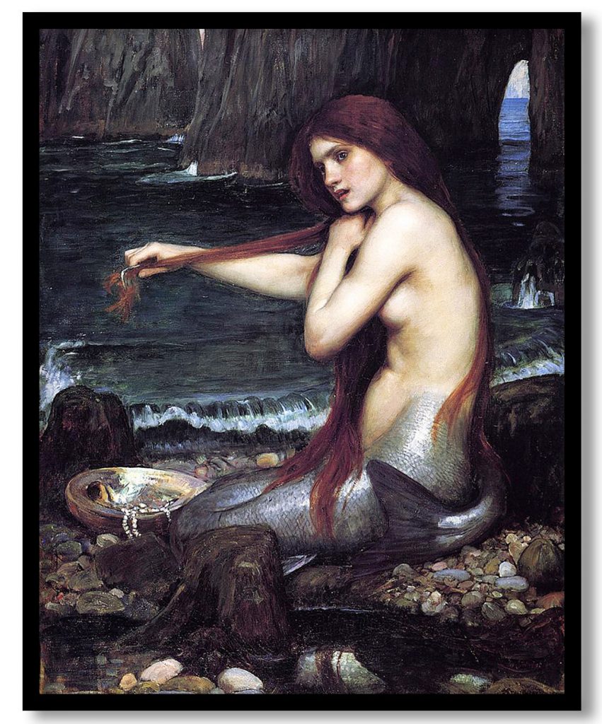 A mermaid by John William Waterhouse (1900)