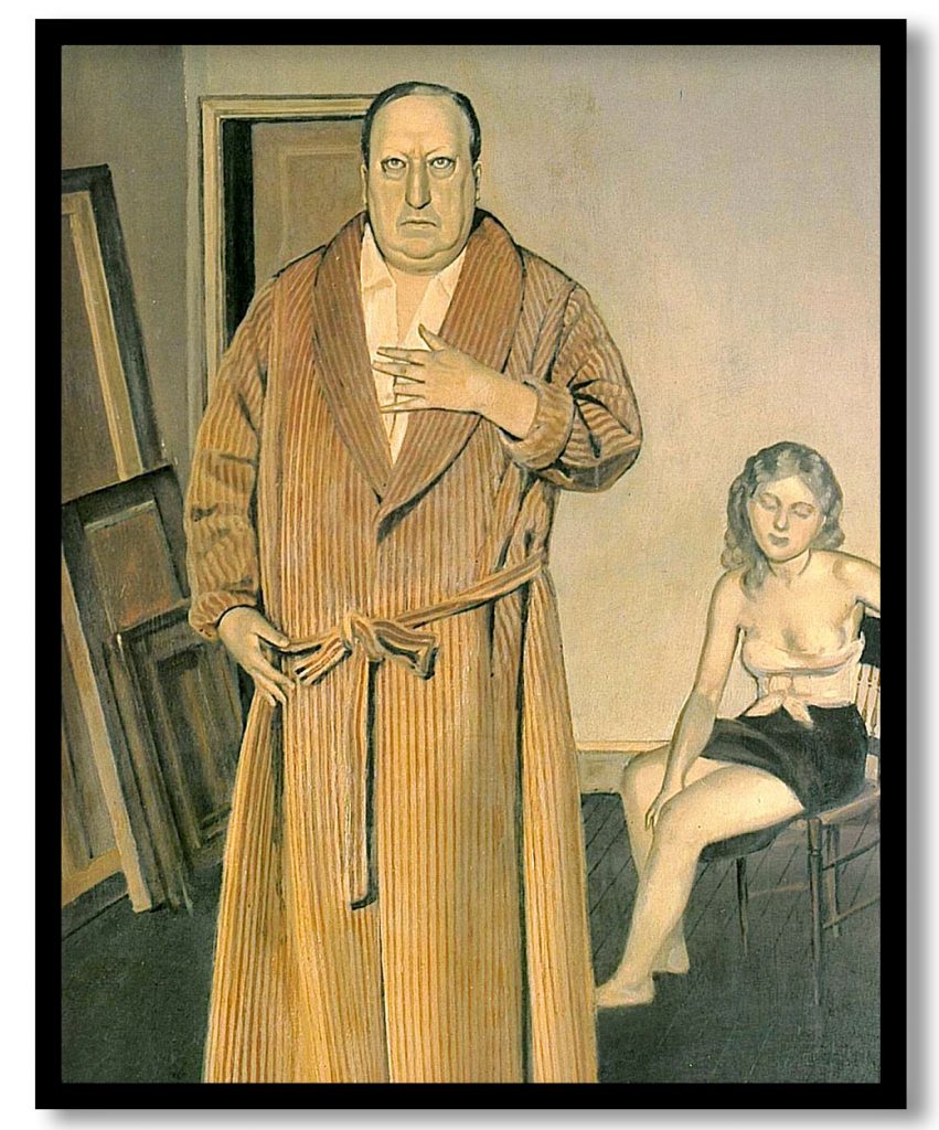 Andre derain by Balthus (1936)