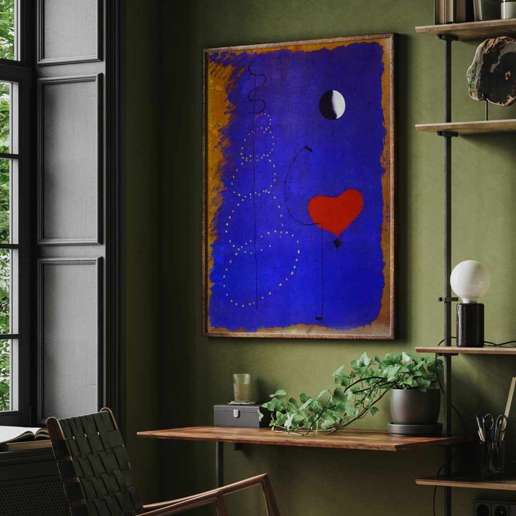 Wall Decor | Dancer by Joan Miro (1925) | Custom Size & Frame