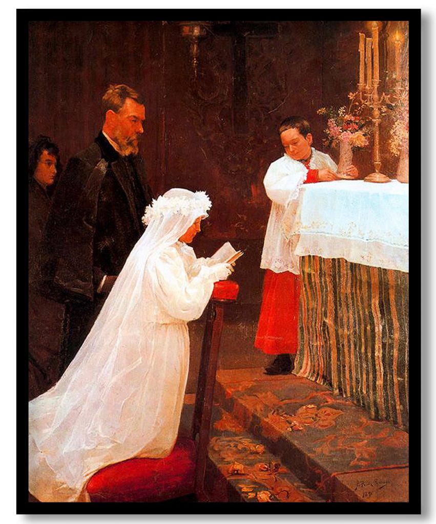 First Communion by Pablo Picasso (1896)