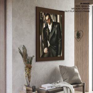 Framed Art | Portrait of a man or Mr Tadeusz de Lempicki by Tamara 