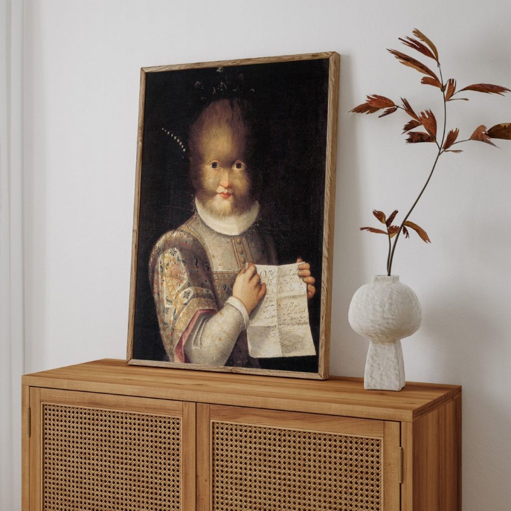 Portrait of Antonietta Gonzalez by Lavinia Fontana (1595)