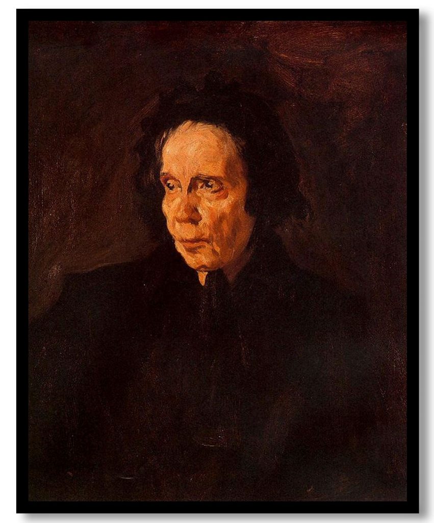 Portrait of Aunt Pepa by Pablo Picasso (1896)
