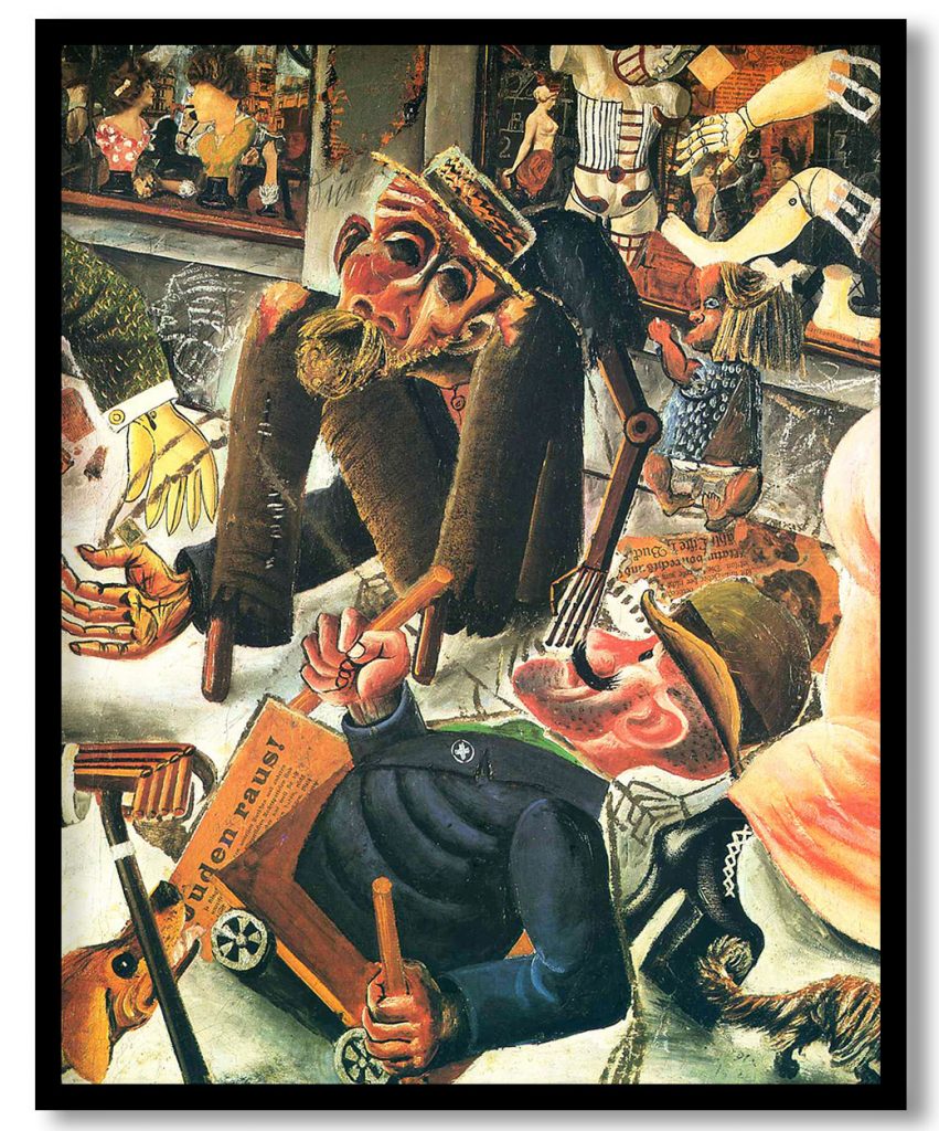 Pragerstrasse by Otto Dix (1920)