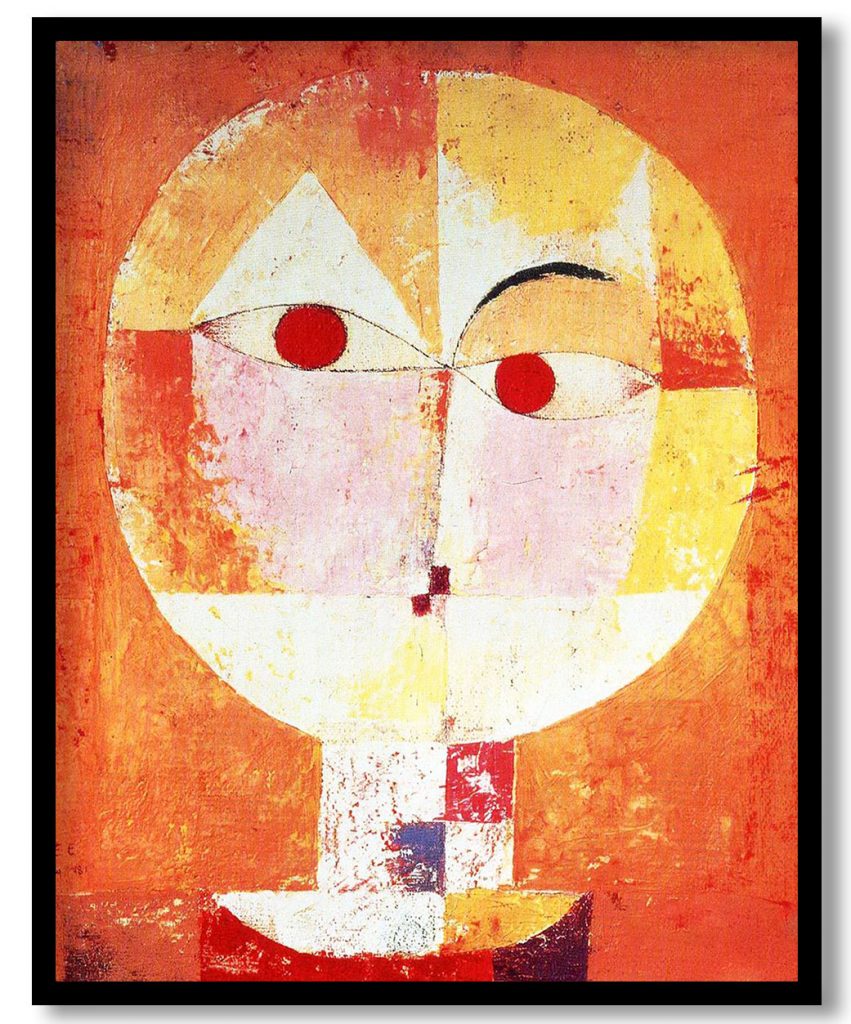 Senecio by Paul Klee (1922)