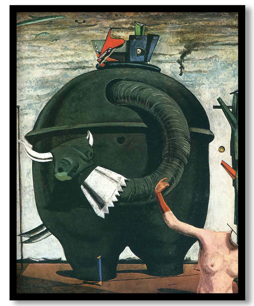 The elephant celebes by Max Ernst (1921)