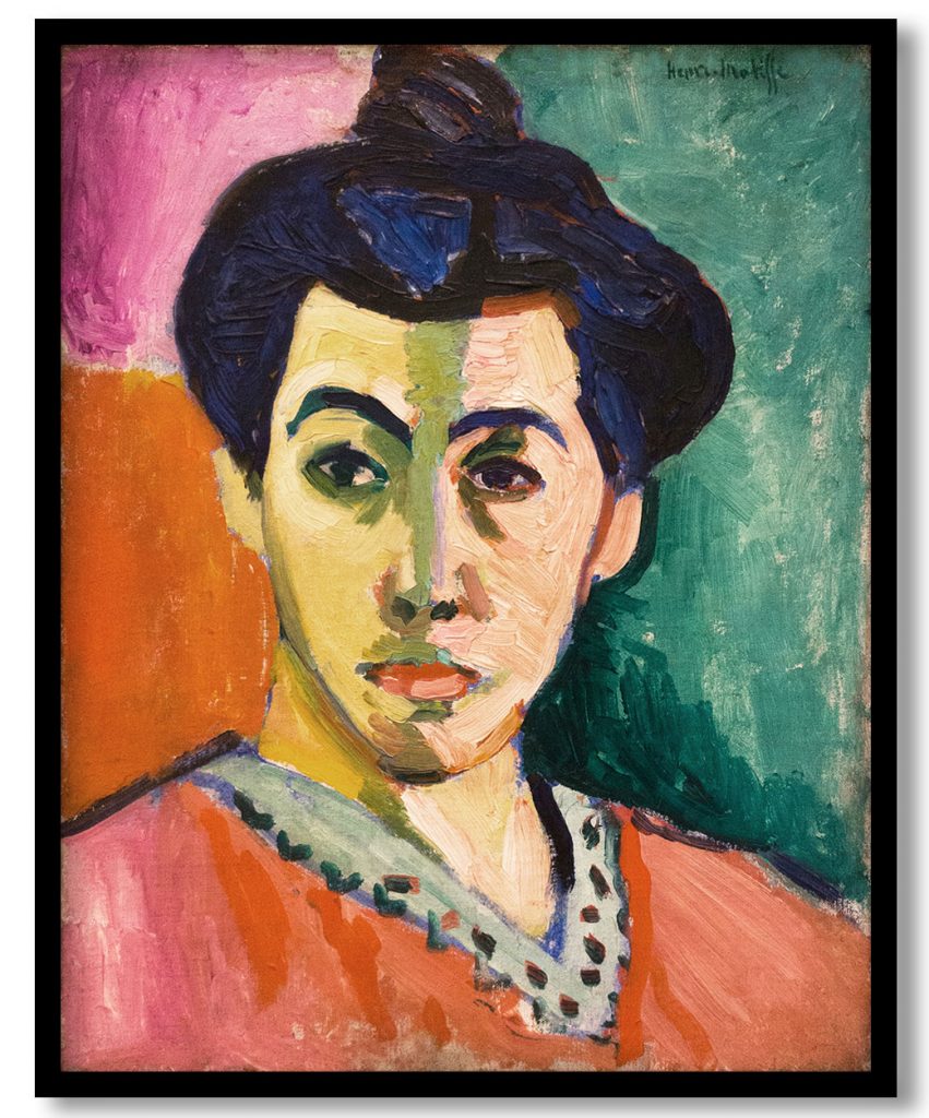 The green line by Henri Matisse (1905)